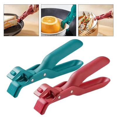 Küche Verbrühschutz Teller Schüssel Geschirr Topfhalter Halter Silikon Ofenzubehör Klemme Klammer Küche Hitzeschutz Werkzeug Lifter T2Z9
