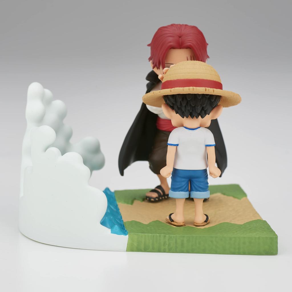 One Piece World Sběratelská figurka Log Stories Monkey Luffy Shanks D. &