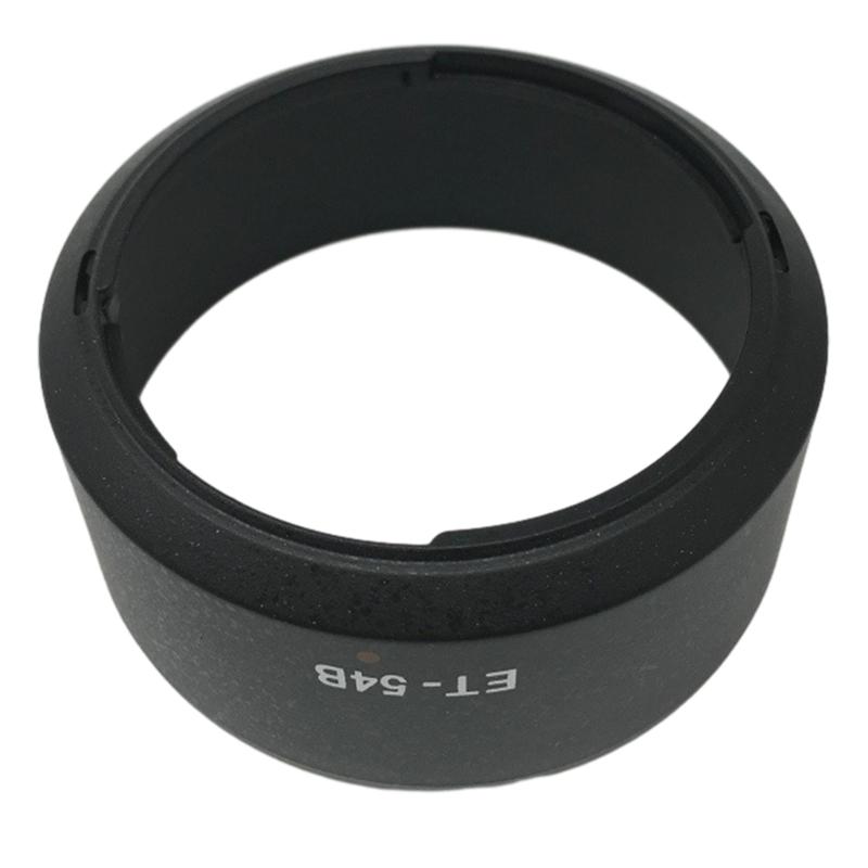 Lens Hood Sunshade ET-54B ET54B for EF-M 55-200mm STM EOS-M3-M10 Cameras Sun Blocker Reduce Reflections- 52mm