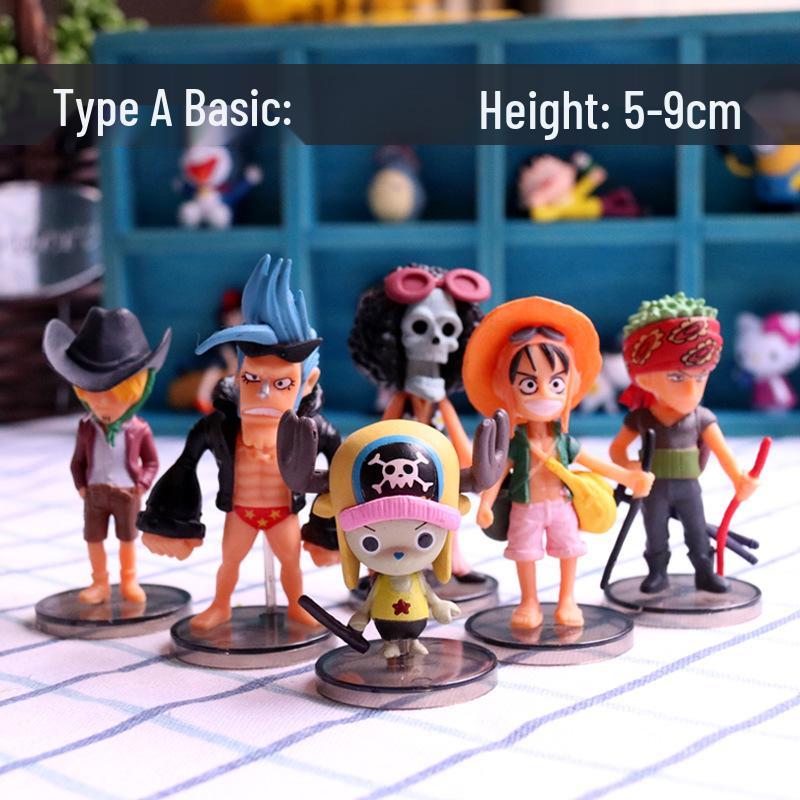 

Фигурки One Piece Луффи, Зоро и Чоппера, украшения для торта