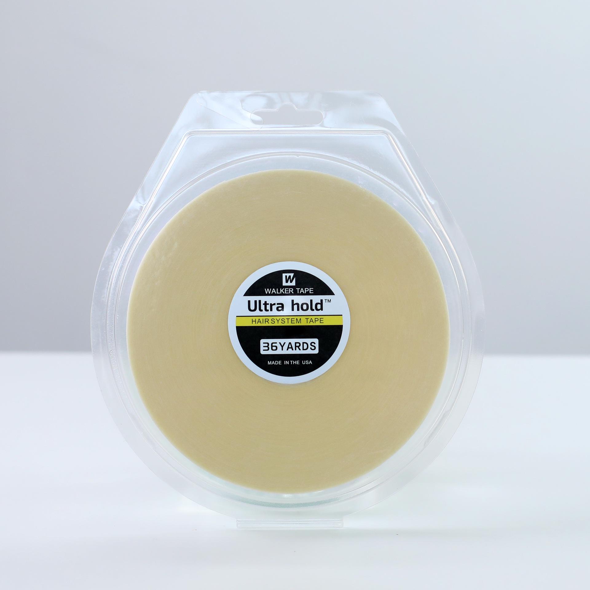 Клейкая пленка для парика: Водостойкая, Потостойкая, Двусторонняя лента для наращивания волос (3/6/12/36 ярдов) 36 yards (case)