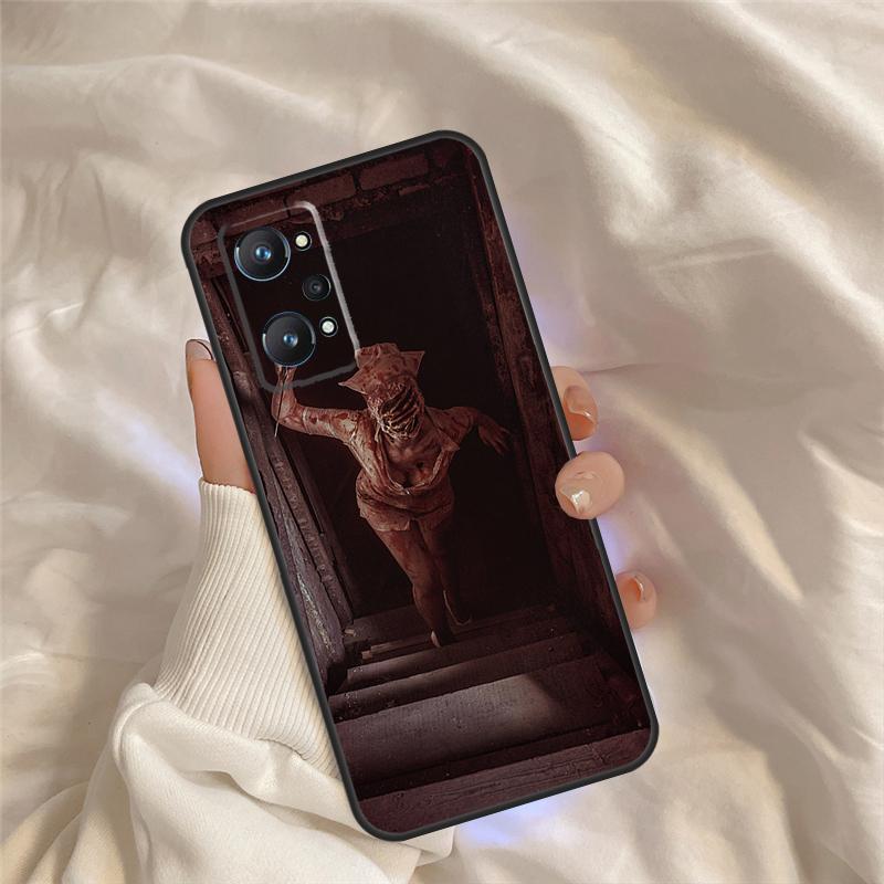 Silent Hill Nurse Case For Realme C55 C71 C75 C61 C53 C33 C63 C51 C65 C67 11 12 13 14 15 Pro Plus GT6 GT7 Pro