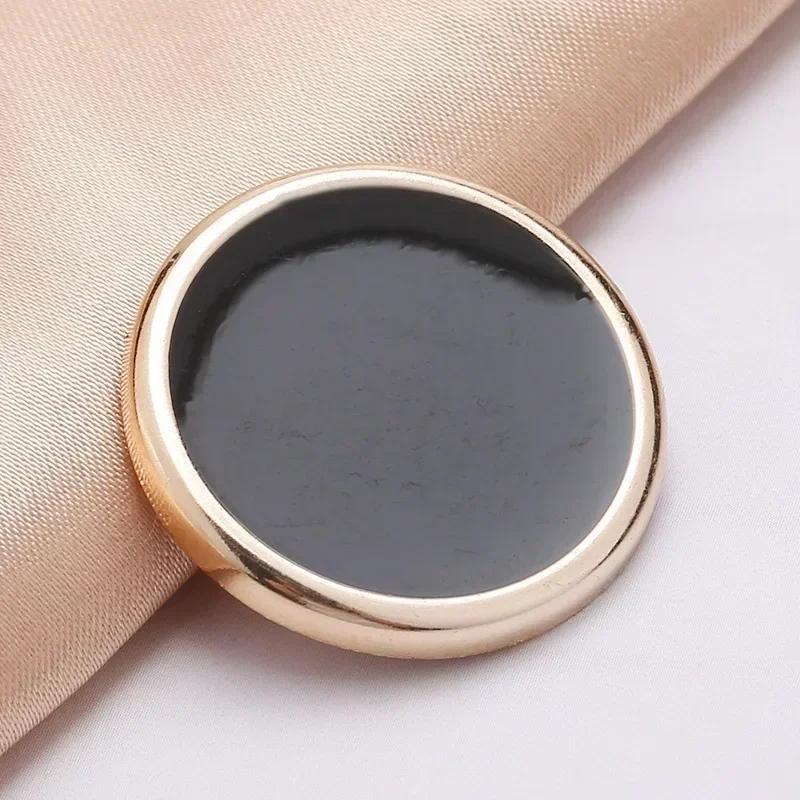 10Pcs Pretty Shank Buttons 21/25Mm Large Beautiful Pattern Buttons Coat Windbreaker Clothing Accessories