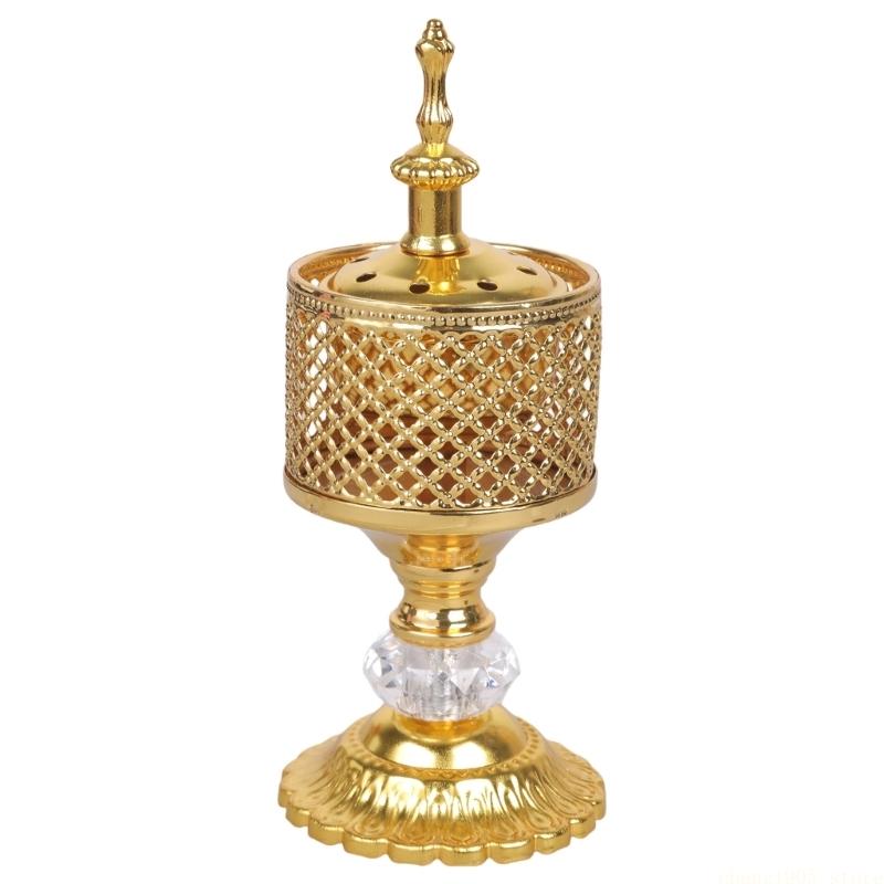 QX2E Metal Incenses Burners With Stable Base For Home Decoration Holder