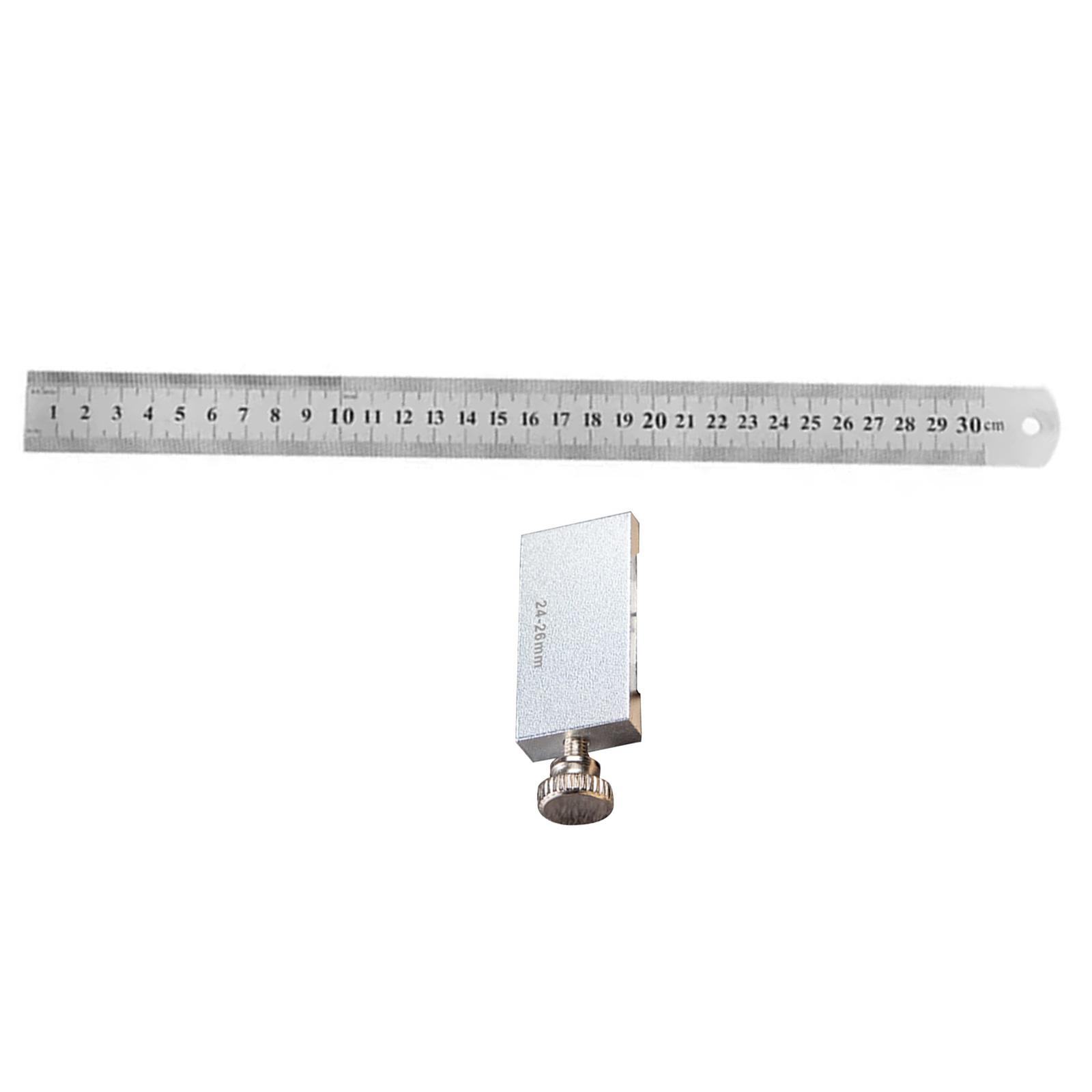 

15/20/30/40 см линейка для разметки столярных изделий металлический угольник с позиционирующим упором столярный инструмент разметочный шаблон C