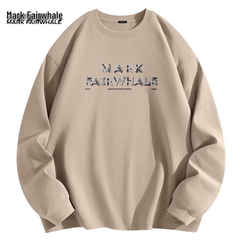 Mark Fairwhale Men's Heavyweight Long Sleeve Cotton T-Shirt