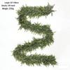 International Bestseller: Christmas Pine Needle Wreath with Realistic Norfolk Pine Branch Vine