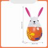 Easter Garden Decoration Giant Inflatable Bunny Egg Decorated Egg Inflatable Bright Easter Bunny Inflatable For Easter Holiday
