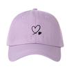 Heart Embroidered Baseball Cap UV Protection Hip Hop Hat Fashion Sun Hat  Outdoor