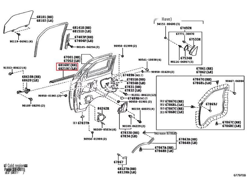 Sea Lion Hiace 2006-2018 Regias Ace Car Window Water Deflector Strip