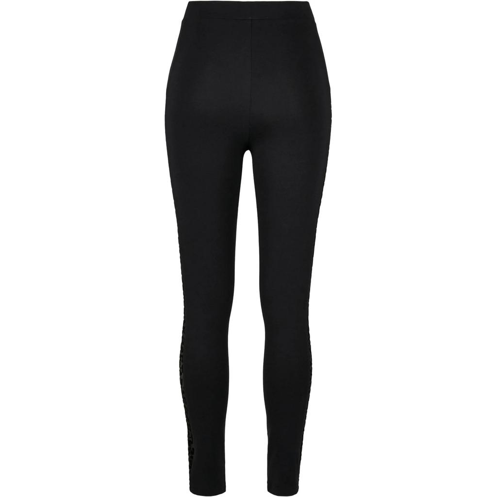 Urban Classics Womens/Ladies Lace Flock Print Leggings