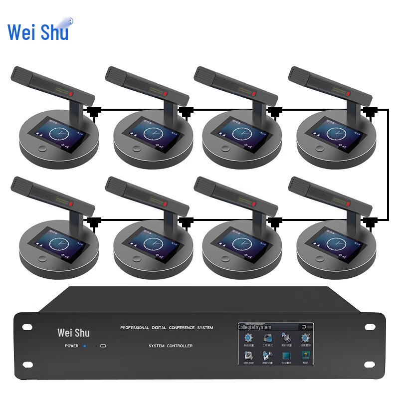 Wenshu K-600 Wired Conference Microphone System (CN version)