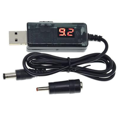 Convertisseur élévateur USB DC 5V à 9V 12V Câble convertisseur élévateur USB + convertisseur de puissance