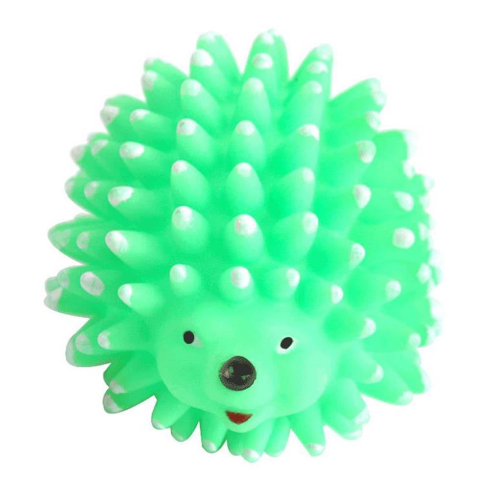 Pet Chew Puppy Hedgehog Play Интерактивная скрипучая игрушка в форме собаки с царапинами