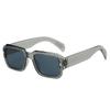 New Fashion Arrow Sunglasses for Men Women UV400 Protection Square Sun Glasses Casual Trendy Eyewear