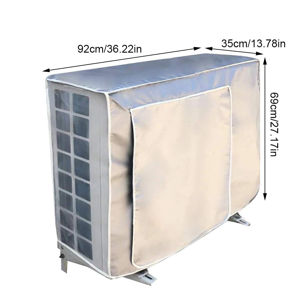 Outdoor Waterproof Air Conditioner Cover Dustproof And Sunproof Outdoor Air Conditioner