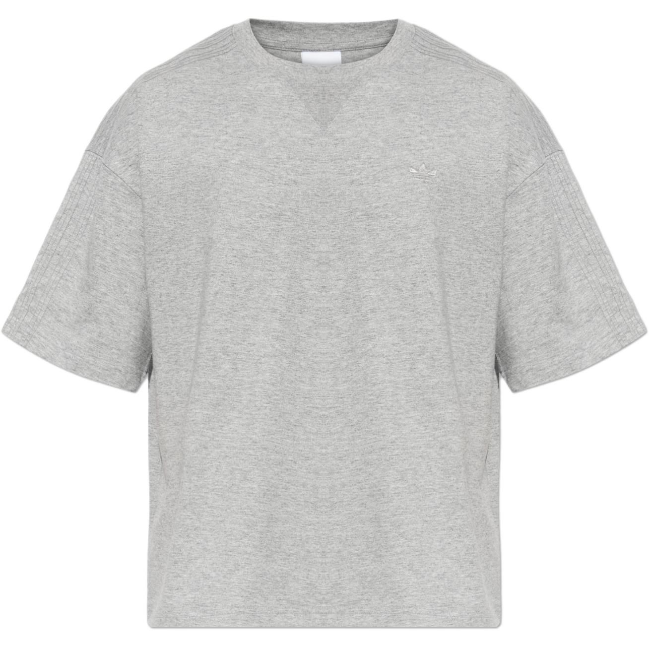 Adidas Originals Logo Round Neck Drop Shoulder Short Sleeve T-Shirt Men Tops KR4527 2XL