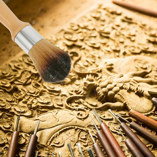 iplusmile Guitar, Violin, and String Instrument Dust Brush, Maintenance and Dust Removal Brush for Cleaning Stringed Instruments, Guitar and Bass Tune