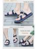 Women's Summer Flat Sandals: Stylish Outdoor Beach Slippers for Students and Ladies In Large Sizes