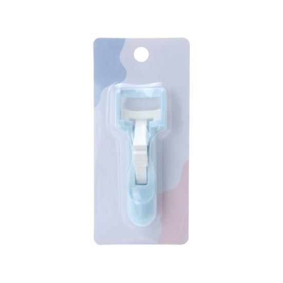 Eyelash Curler Compact Size Ergonomic Design Spring Handle Long-Lasting Effect Comfortable Grip Precision Curl Control Eyelash Lift Makeup Tool for