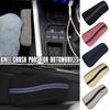 1Pcs Durable Suede Car Armrest Leg Cushion Memory Foam Knee Crash Pad Thigh Support Pillow Universal Auto Accessories