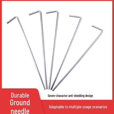 Electroplated Steel Stakes for Agility Ladders, Tents, and Football Goals