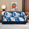 Light Luxury All-inclusive Elastic Sofa Cover Non-slip Four-season Universal Double Armrest Fabric Sofa Cover Protective Cover