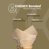 Chemex Coffee Filters, Bonded Cone Shape, 100 count
