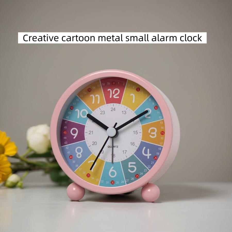 Early Learning Desktop Alarm Clock Wake Up Alarm Clock Living Room Bedroom Silent Desktop Clock Desktop Clock