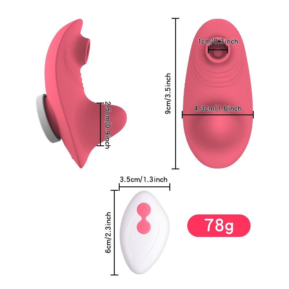 Wearable Mini Vibrator For Women Wireless Remote Control Clitoris Sucker Small Vibro On Panties With Clit Stimulator Sex Toys
