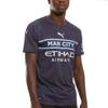 Puma Manchester City Away Short Sleeve Soccer Jersey Fan Edition 21/22 Season Men Tops Blue 759219-03