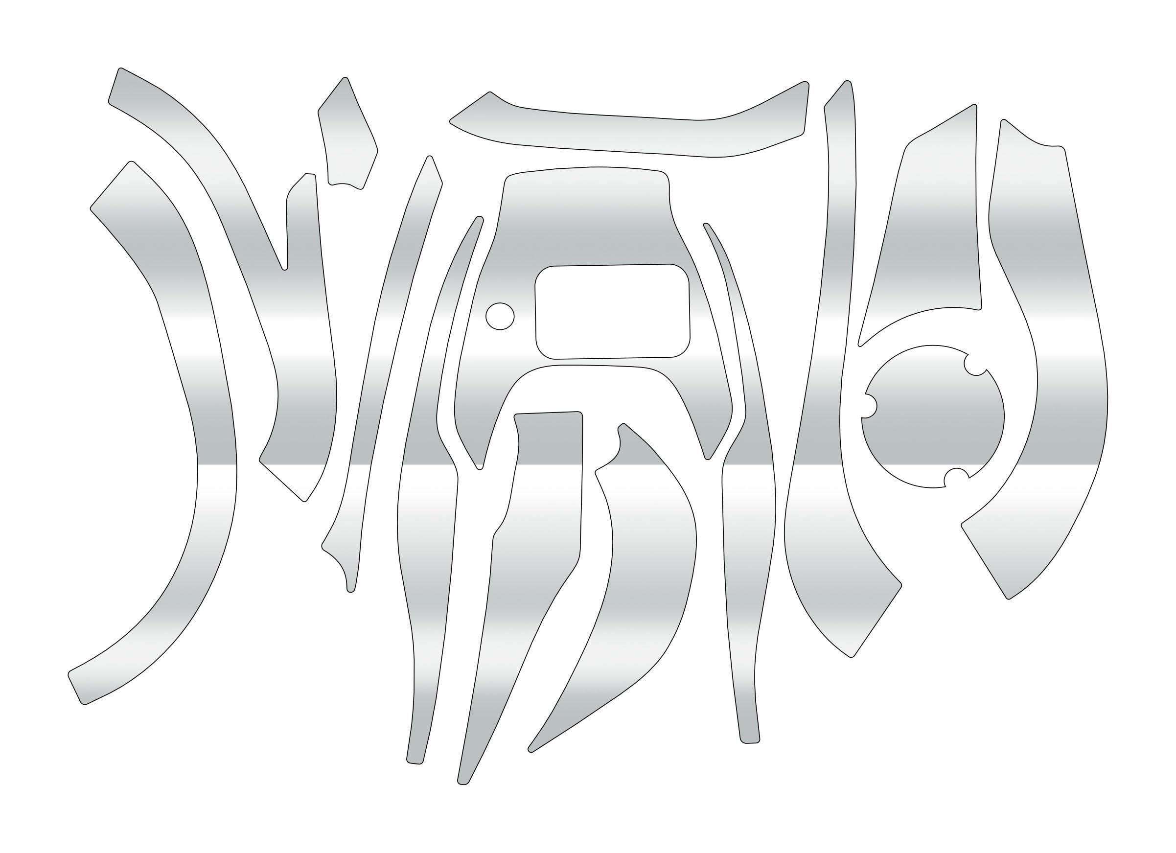 

CUSTOM YOROI Пользовательские декали для 25 Barchetta F 24 Barchetta 23 Engetsu и 24 Grappler и Пользовательские прозрачные мультипликаторные катушки SEAT.JP Custom, Премиум,