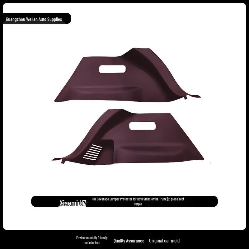 Xiaomi YU7 Trunk Side Protective Anti-scratch Kick Mats