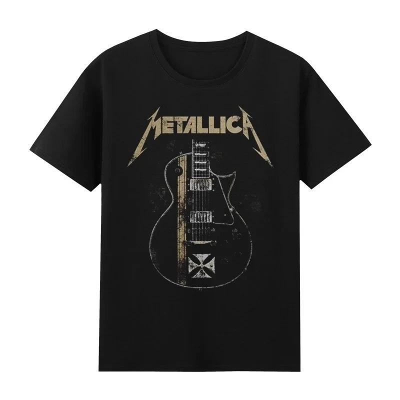 Rock Band 2026 Men Women Cotton Y2k Graphic Hiphop Style Shirt Suitable for Both Men and Women Summer Printed T-shirt