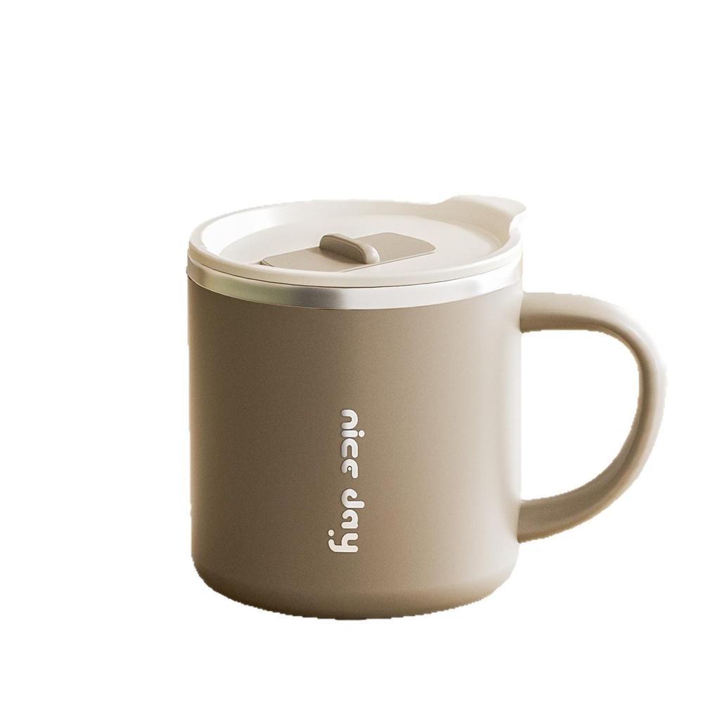 304 Stainless Steel Travel Mug with Lid - Office Commuter Coffee Cup