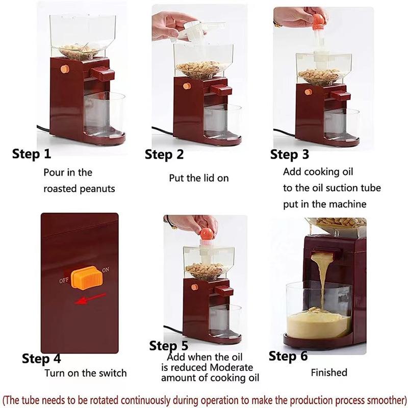 Portable Household Nut Butter Grinder & Sesame Machine