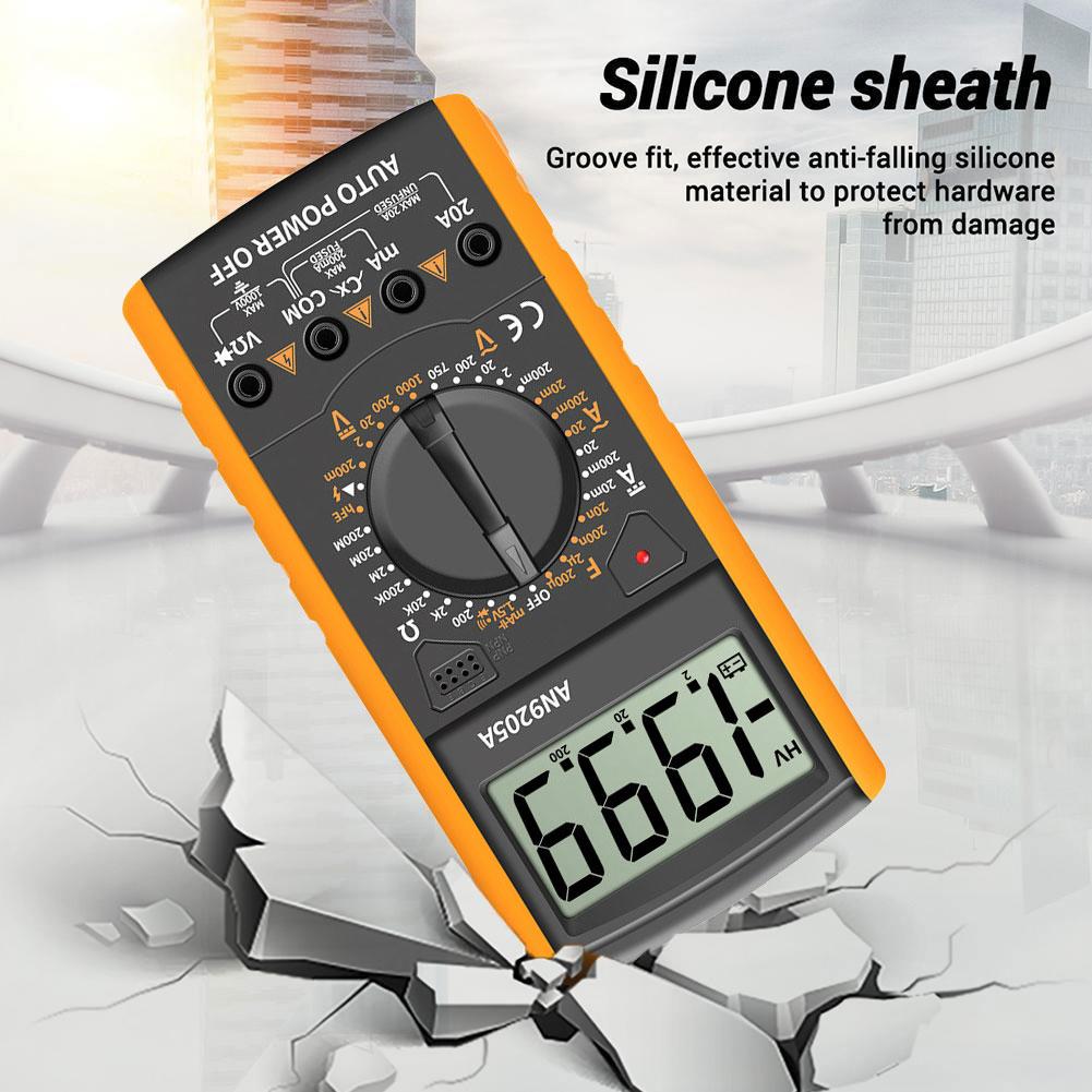 Digital Multimeter Automatic Professional Counts Auto AC/DC Votage Tester Ohm Current Ammeter Detector Tool