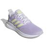 Adidas Neo Runfalcon Vintage Mesh Slip Resistant Low top Casual Running Shoes Women's Light Purple Yellow EG8632