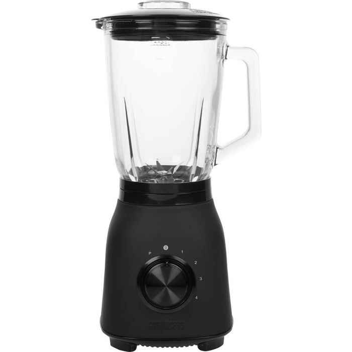 Blender - Princess - 212092 - Noir mat - 1,5 L - 4 vitesses - Acier inoxydable
