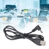 1M Right Angled USB Link Cable 3.5x1.35mm Connection For Sound Equipment Lighting Systems Plastic Build