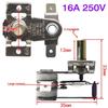 Electric Heater Thermostat 10A/16A - Metal Oil Radiator Temperature Control Switch, High Temperature Resistant Accessories