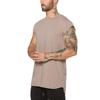 Men's Muscle Sleeveless Slim-Fit Cotton Tank for Fitness