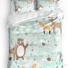 Animal Koala Bear Tree Printed Comfort Duvet Cover Pillow Case Home Textile Quilt Cover Boy Kid Teen Girl 3pcs Bedding Set