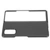 Carbon Fiber Textured Phone Case for Xiaomi MIX FOLD ABS Smartphone Protection CaseBlack