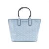 Artificial Leather Tote Bag, Shopping Bag, Shoulder Bag, Handbag Small Women's Light Blue 35H1T2JT1C-PALE-OCEAN