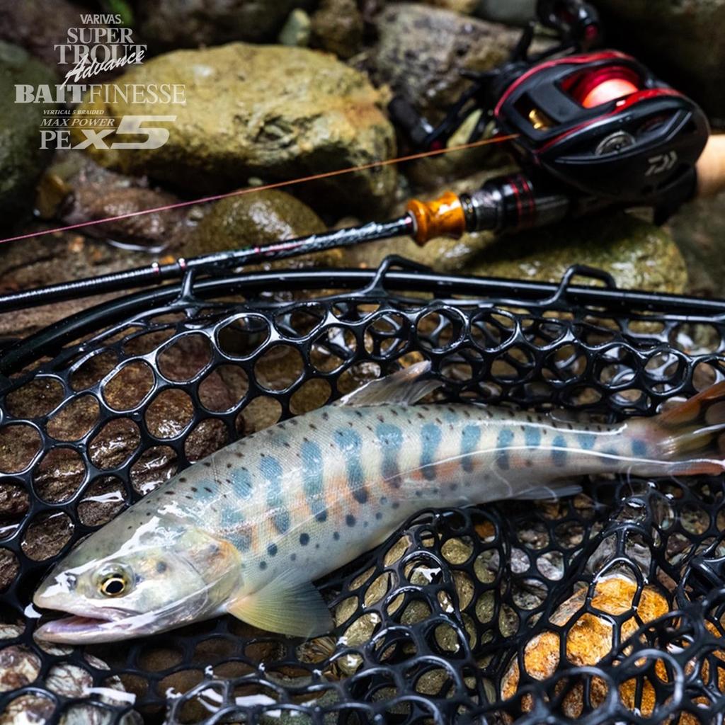 VARIVAS 5-strand PE line for mountain stream bait finesse Super