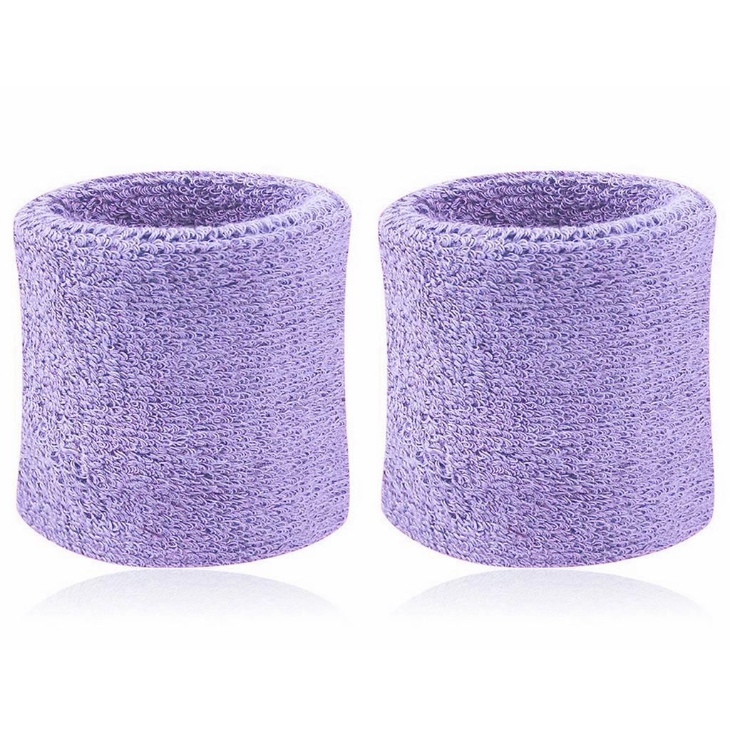 2st Bomullsarmband Armbandsband Svettband Svettband för sporttennis