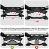WILDROAD Universal Roof Rack U-Bolt, Upgraded 2 PCS Cargo Rack U Bolts, Replacement Hardware Mounting Kit for Roof Rack and Roof Platform