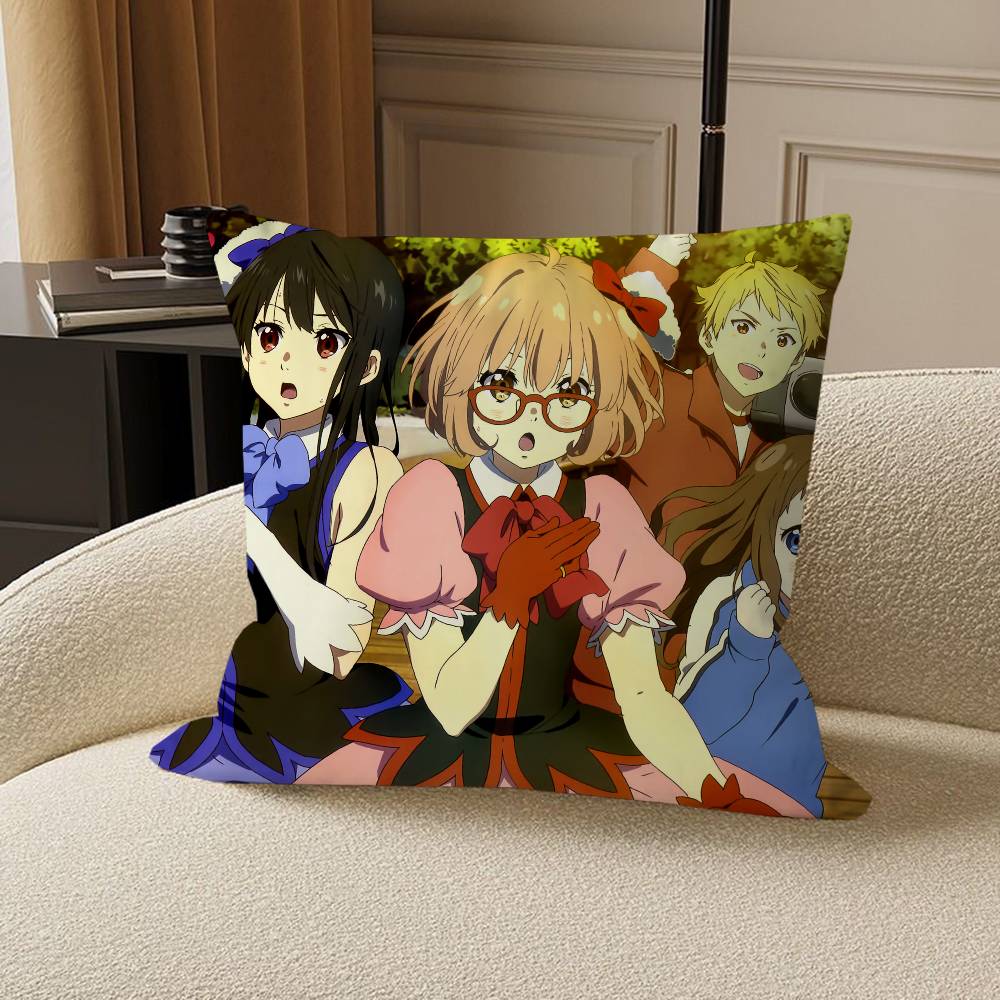 Anime B-Beyond the Boundary Kissenbezug Kissenbezug Wohnzimmer Sofa Heimdeko Kundenspezifisch