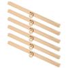 6pcs Golden Purse Frame Hinges 19cm/7.5in Bag Hardware Accessories  For Briefcase Making